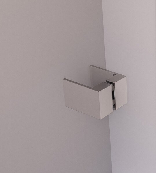 Polysan Polysan, FORTIS EDGE zuhanyajtó profil nélkül 1000mm, átlátszó üveg, jobb, FL1210R