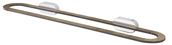 BISK Erga Bergen, törölközőtartó 600 mm, krómbarna, ERG-07956