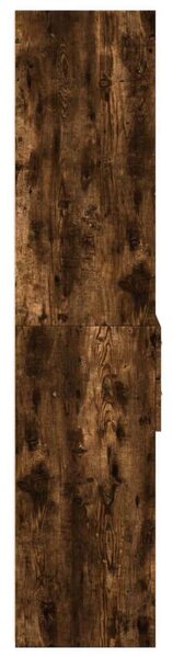 VidaXL füstös tölgy színű szerelt fa magasszekrény 50x42,5x185 cm