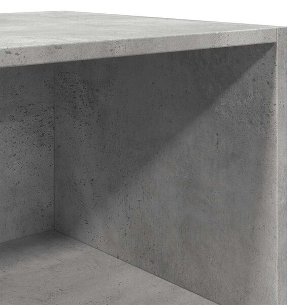 VidaXL betonszürke szerelt fa magasszekrény 40 x 41 x 185 cm