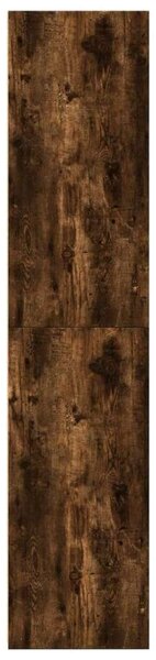 VidaXL füstös tölgy színű szerelt fa magasszekrény 45 x 41 x 185
