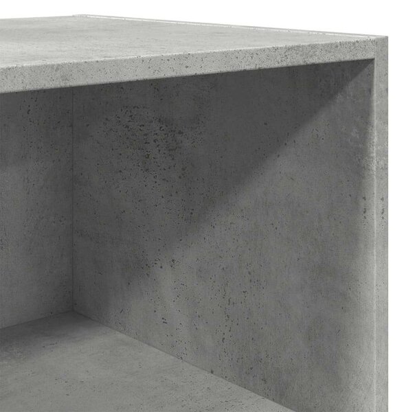 VidaXL betonszürke szerelt fa magasszekrény 45 x 41 x 185