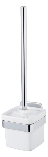 BISK Erga Tore, falra szerelhető WC kefe, króm, ERG-07822