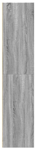 VidaXL szürke sonoma színű szerelt fa magasszekrény 70 x 41 x 185 cm