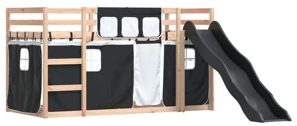 VidaXL Emeletes Ágy Csúszdával - 80x200 cm