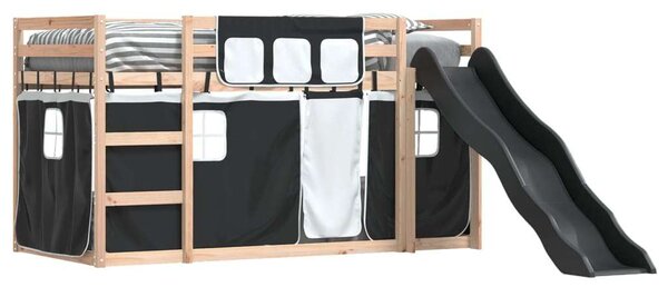 VidaXL Emeletes Ágy Csúszdával - 80x200 cm