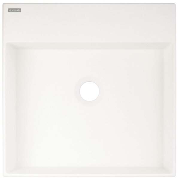 Deante Correo, gránit munkalap mosogató 400x400x100 mm, fehér, DEA-CQR_AU4S