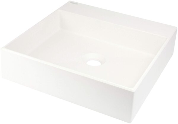 Deante Correo, gránit munkalap mosogató 400x400x100 mm, fehér, DEA-CQR_AU4S
