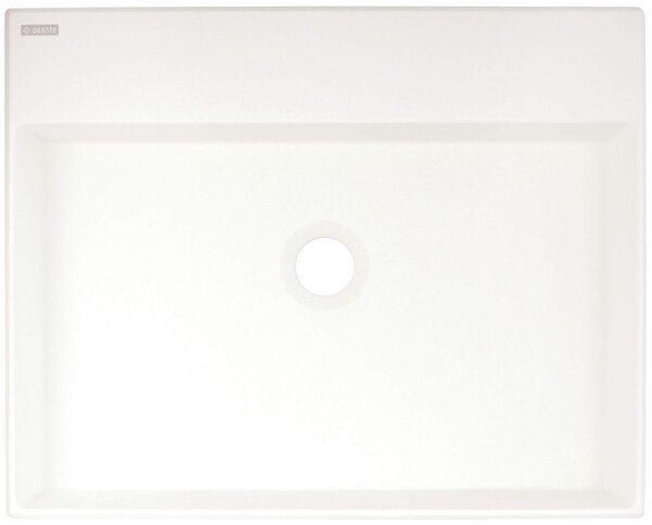 Deante Correo, gránit munkalap mosogató 500x400x125 mm, fehér, DEA-CQR_AU5S
