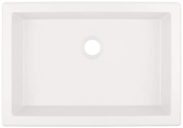 Deante Correo, gránit mosogató 500x350x140 mm, fehér matt, DEA-CQR_AU5U