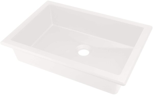 Deante Correo, gránit mosogató 500x350x140 mm, fehér matt, DEA-CQR_AU5U