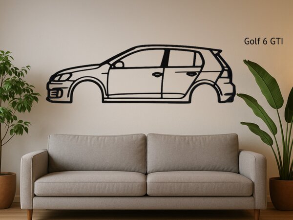 VW Golf 6 faldekoráció
