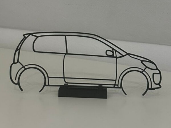 VW Up faldekoráció