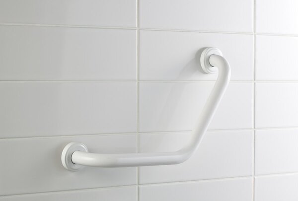 BISK Erga HANDICAP "PRO", ívelt fogantyú 220x220 mm, 25mm, fehér, ERG-04776