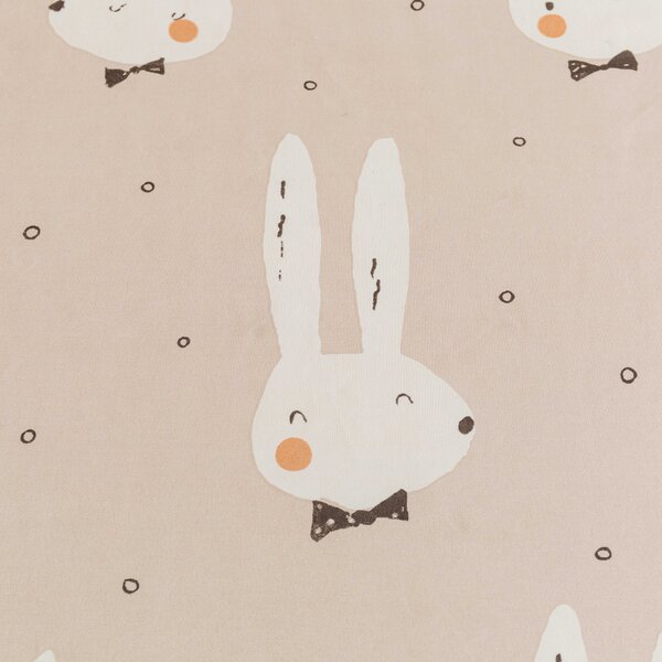 Mikroszálas lepedő 140x240 cm és párnahuzat 50x70 cm WHITE RABBIT, bézs