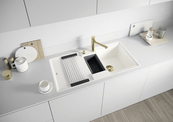 Blanco Adira 6 S, szilgránit mosogató 1000x500x200 mm, 1,5-kamrás, tartufo, BLA-527607