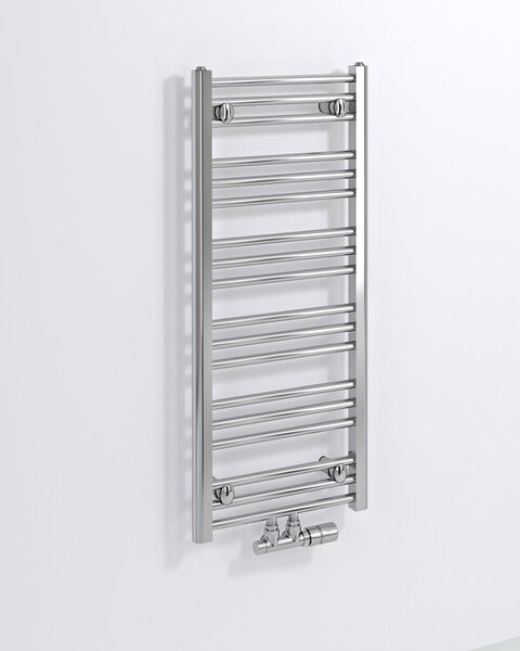 Bruckner Bruckner, ALBRECHT fűtőelem 400x930mm, központi csatlakozás, króm, 600.111.1