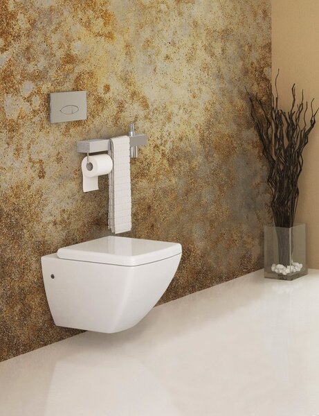 Isvea Isvea, SOLUZIONE WC-ülőke, Soft Close, fehér (Purity), 40S30700I