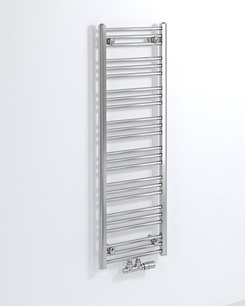 Bruckner Bruckner, ALBRECHT fűtőelem 400x1250mm, központi csatlakozás, króm, 600.112.1