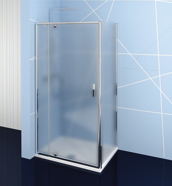 Polysan Polysan, Easy Line téglalap/négyzet alakú zuhanyparaván forgóajtó 900-1000x900mm L/R, téglaüveg, EL1738EL3338