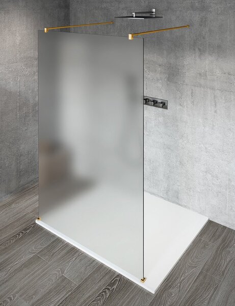 Gelco Gelco, VARIO GOLD MATT egyrészes zuhanyparaván helyhez, matt üveg, 700 mm, GX1470-02