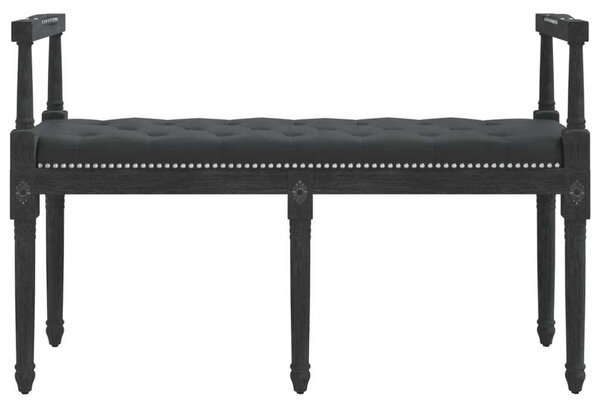Elegáns Bársony Ülőpad - Francia Vintage - 110x40x70 cm