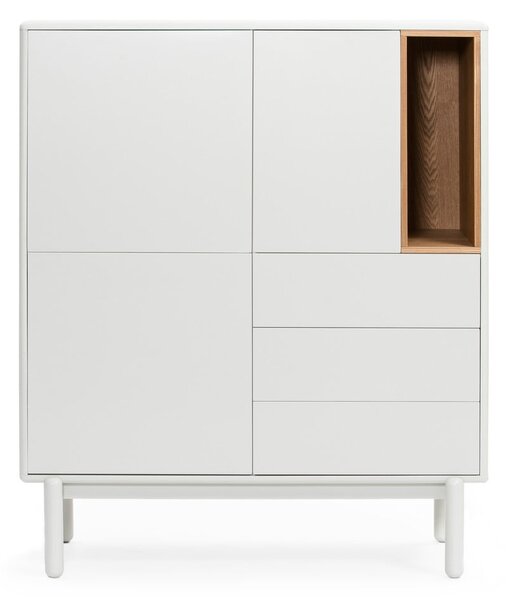 Krémszínű komód 100x120x40 cm Corvo – Teulat
