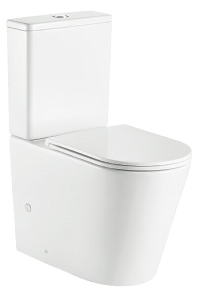 Mereo Mereo, WC kombi, emelt, vario hulladék, csuklyás, Smart Flush RIMLESS, kerámia, incl. ülések, MER-VSD92T1