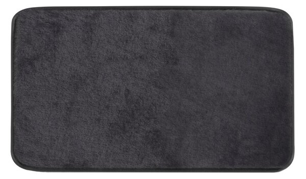 Gedy Gedy, FUZZY fürdőszobaszőnyeg, 50x80cm, 100% poliészter, csúszásgátló, fekete, 96FY508014