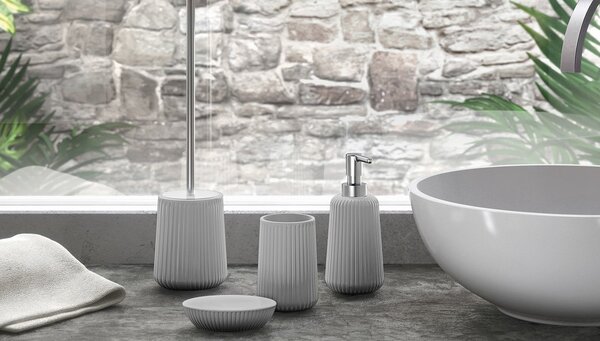 Gedy Gedy, MARIKA WC kefe állóra, szürke, MK3308