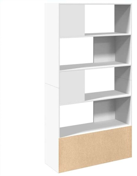 VidaXL Fehér Fa Könyvespolc - 100x36x189 cm
