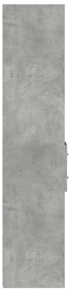 VidaXL betonszürke szerelt fa magasszekrény 30 x 42,5 x 185 cm