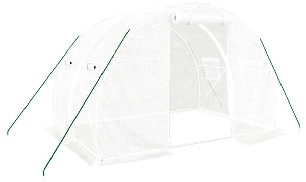 GardenLine Melegház - Acélvázas - 6m² (3x2x2m)