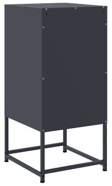 VidaXL Fém Éjjeliszekrény - 3 Fiókos - 36x39x78 cm