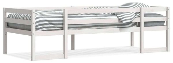 VidaXL fehér tömör fenyőfa gyerekágykeret 90 x 200 cm