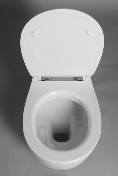 Isvea Isvea, SENTIMENTI WC-ülőke SLIM, Soft Close, Easy Take, fehér, 40D10200I-S