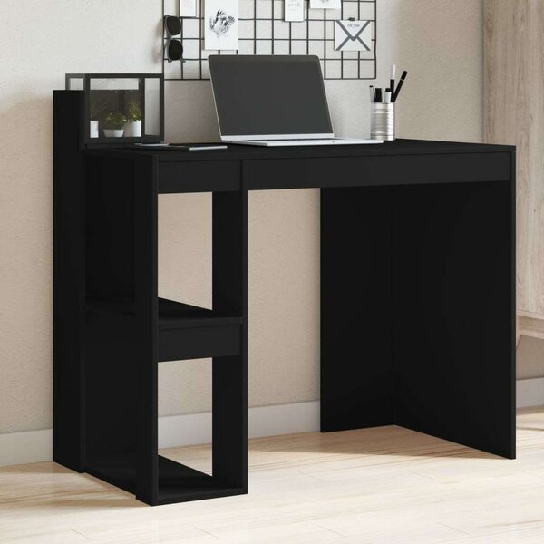 VidaXL Fekete Íróasztal - 103,5x56,5x94 cm