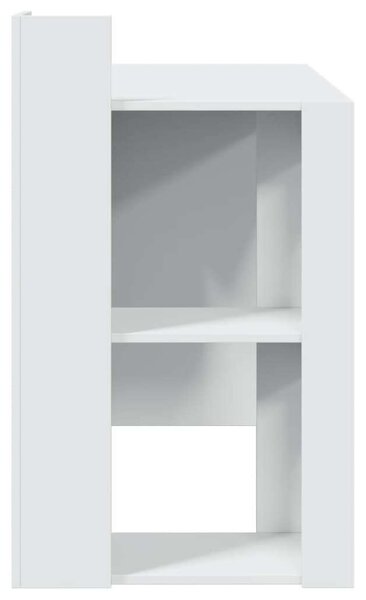 VidaXL fehér szerelt fa irodai asztal 103,5 x 56,5 x 94 cm