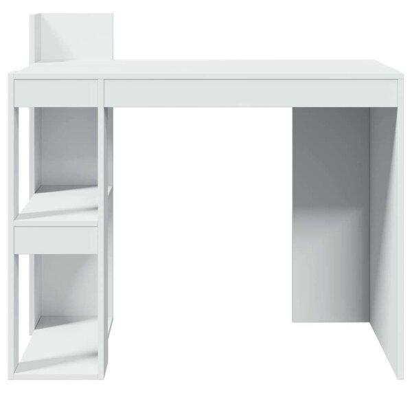 VidaXL fehér szerelt fa irodai asztal 103,5 x 56,5 x 94 cm