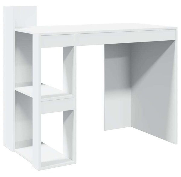 VidaXL fehér szerelt fa irodai asztal 103,5 x 56,5 x 94 cm
