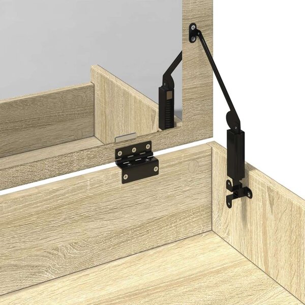 VidaXL Fésülködőasztal Szett - Sonoma Tölgy - 60x40x113,5 cm