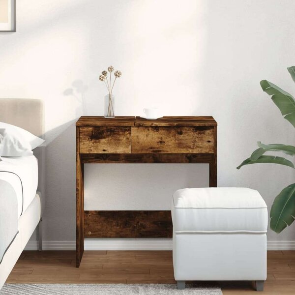VidaXL Fésülködőasztal - Füstös Tölgy - 73x46,5x120 cm