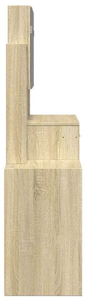 VidaXL Fésülködőasztal Sonoma Tölgy - 80x35x132 cm