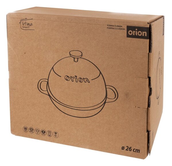 Öntöttvas sütőedény 26x26 cm Litina – Orion
