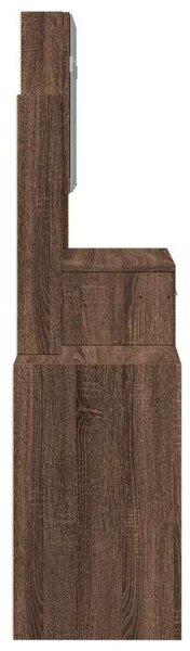 VidaXL Sminkasztal Tükörrel - 80x35x132 cm