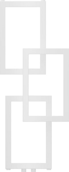 Mexen Grid, dekoratív fürdőszobai radiátor 870 x 360 mm, 209 W, fehér, W215-0870-360-00-20