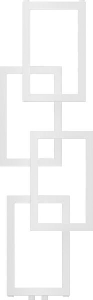 Mexen Grid, dekoratív fürdőszobai radiátor 1115 x 360 mm, 279 W, fehér, W215-1115-360-00-20