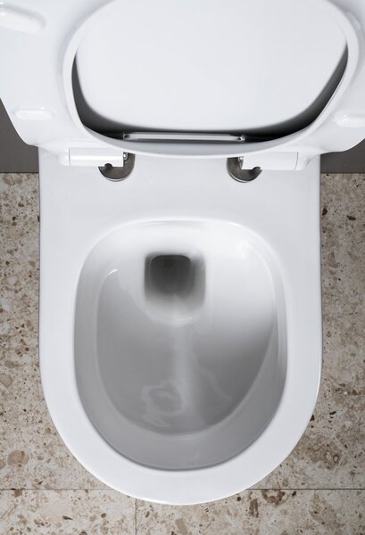 Bruckner Bruckner, LUNA fali WC-csésze, Vortex Rimless, 35,5x49cm, fehér, 201.331.4