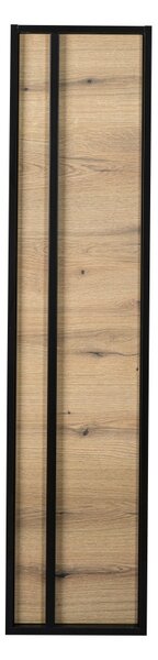 Piramida EURIDIKA OLIVA - FEKETE BETA fali fürdőszobai - ÁLLÓSZEKRÉNY - 35 x 150 x 30 cm