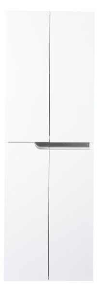 Piramida BETA fali fürdőszoba - ÁLLÓSZEKRÉNY - fehér - 50 x 150 x 30 cm